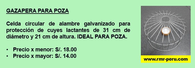 Gazapero para Poza