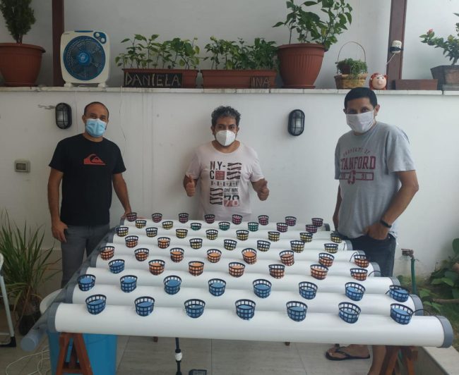 Módulo NFT JUMBO para 60 plantas